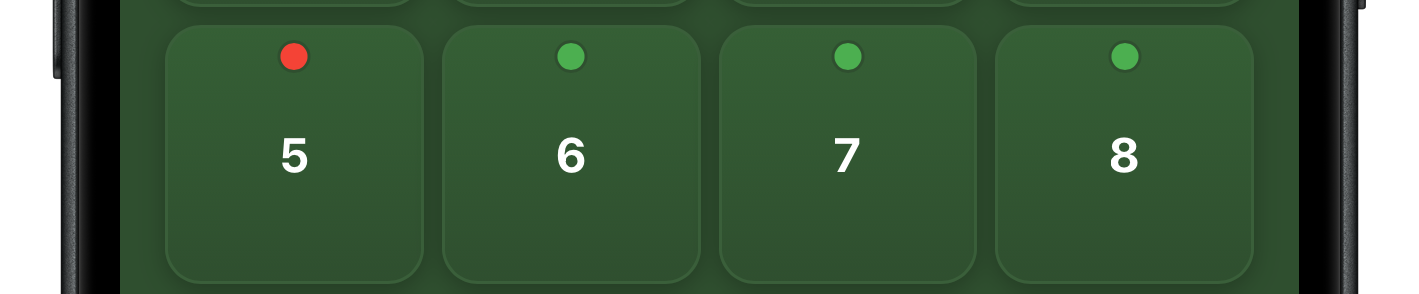 Bunker app home tile status